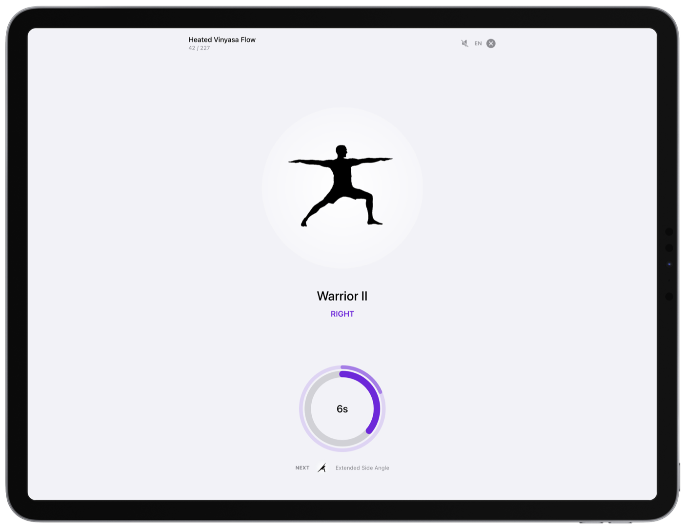Full-screen playback on iPad